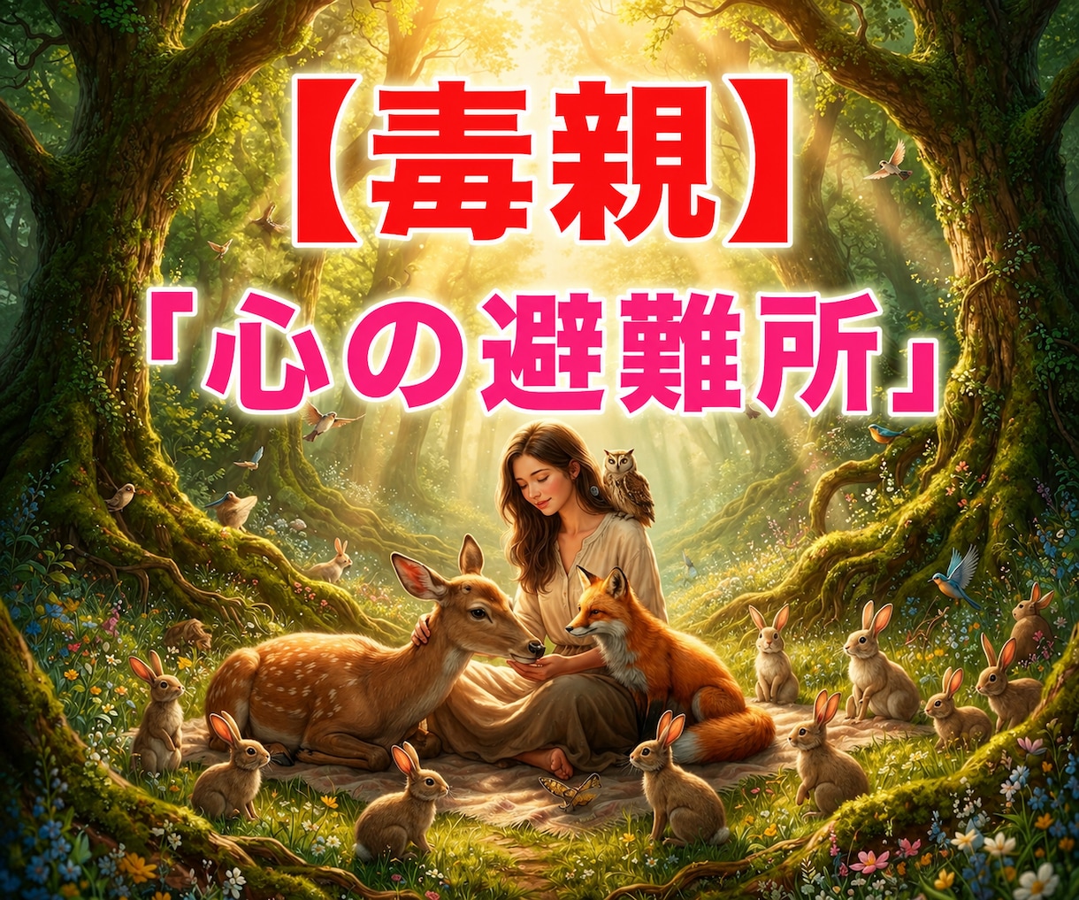 毒親と接する日々の苦しみを聴きます 〜逃げられない毎日の心の避難所に〜 イメージ1