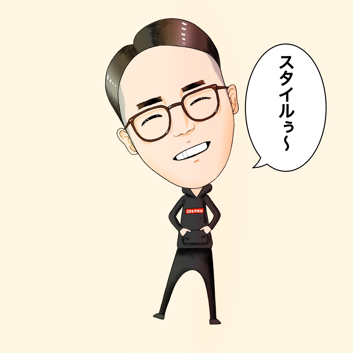 あなたのキャラが3秒で伝わるSNSアイコン描きます 全身の2頭身ちびキャラであなたの好きなものこだわりが伝わる！ イメージ1