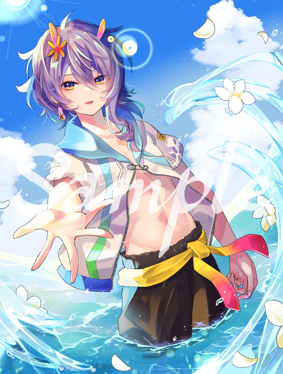 キャラデザ、立ち絵、サムネ等イラスト描きます お菓子と花と凝った衣装を描くのが好きです イメージ8