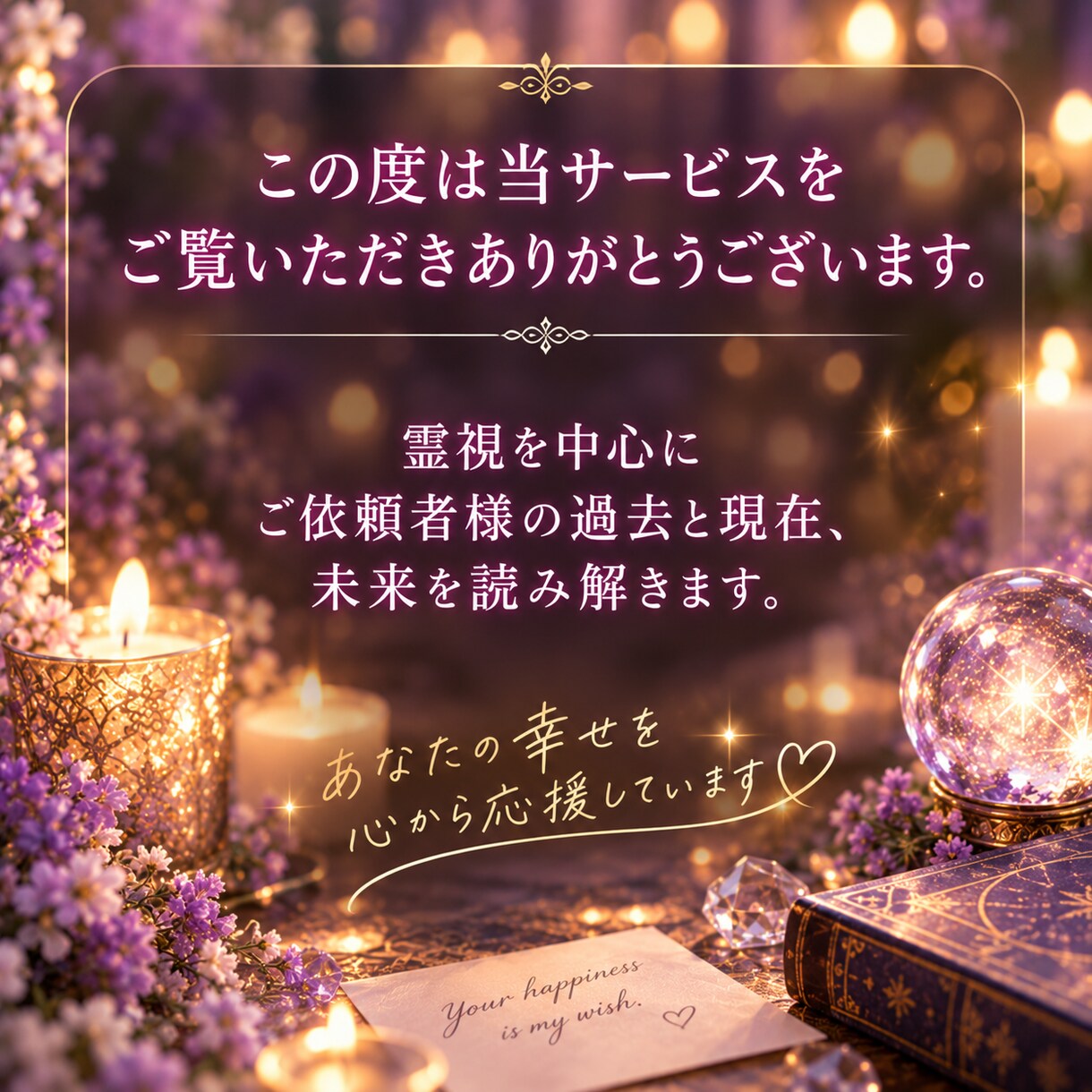 連絡がない彼の本音・隠された気持ちを深く視ます 約5000文字で心の奥と二人のこれからを深く読み解きます イメージ3