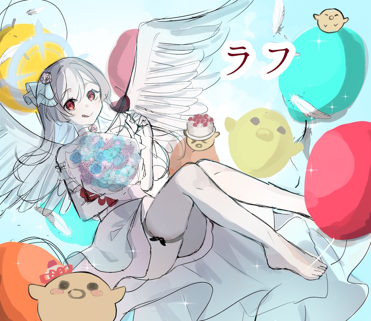 貴方だけのイラストを描きます SNSアイコン、動画サムネイル等何にでもお使いいただけます。 イメージ5