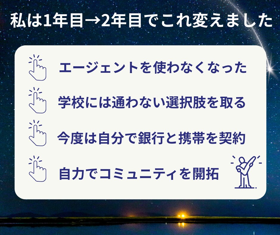 初めての海外・ワーホリ不安な方へ相談のります オーストラリア／カナダ／ハワイ(J-1)経験者が相談のります イメージ4