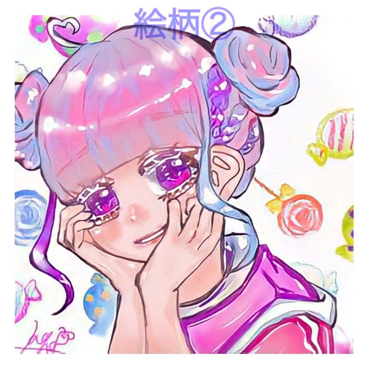 絵柄のテイスト多め✿アイコン作成などします アイコンイラスト/キャラデザ/絵柄テイスト多数 イメージ3