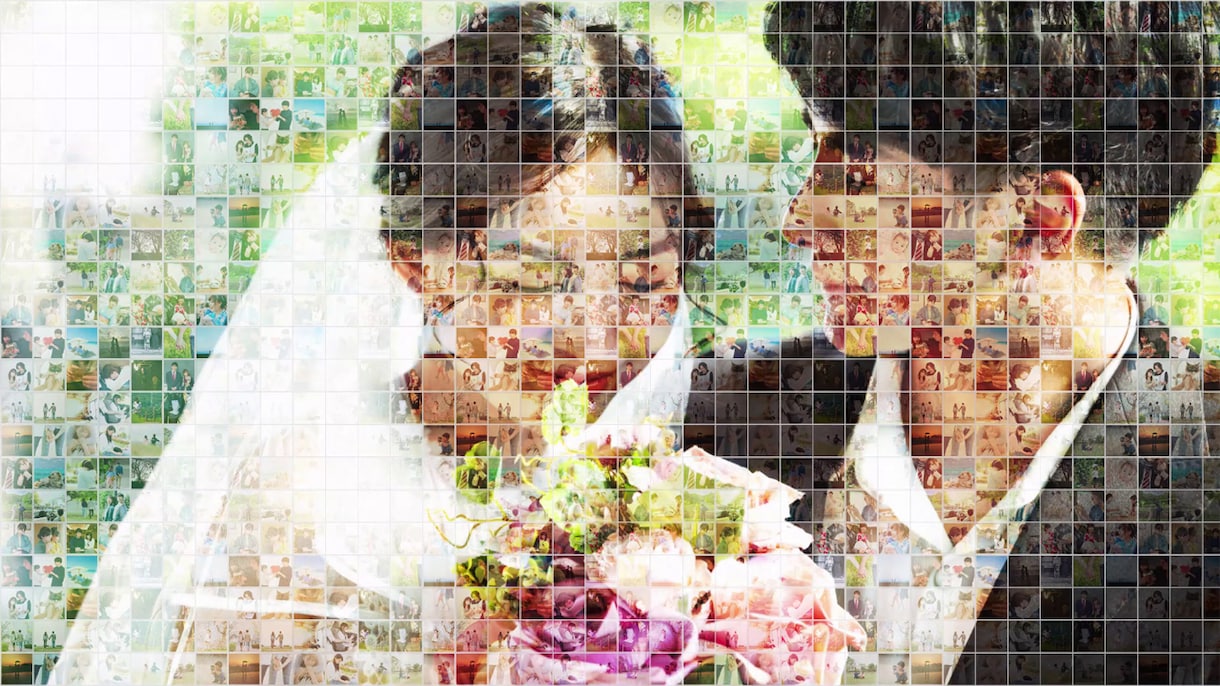 圧倒的な映像美☆結婚式ムービーを制作します たくさんの写真を使いたい！感動のオープニングムービー！ イメージ1