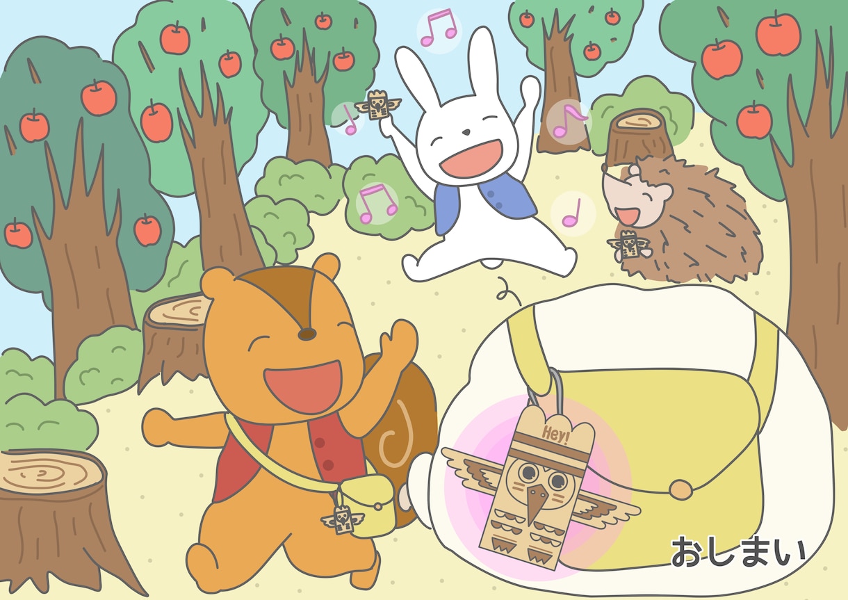 企業実績有⭐︎受賞あり絵本作家が挿絵をお描きします 商用利用OK！/雑誌挿絵、絵本、漫画、教材、webデザイン イメージ5