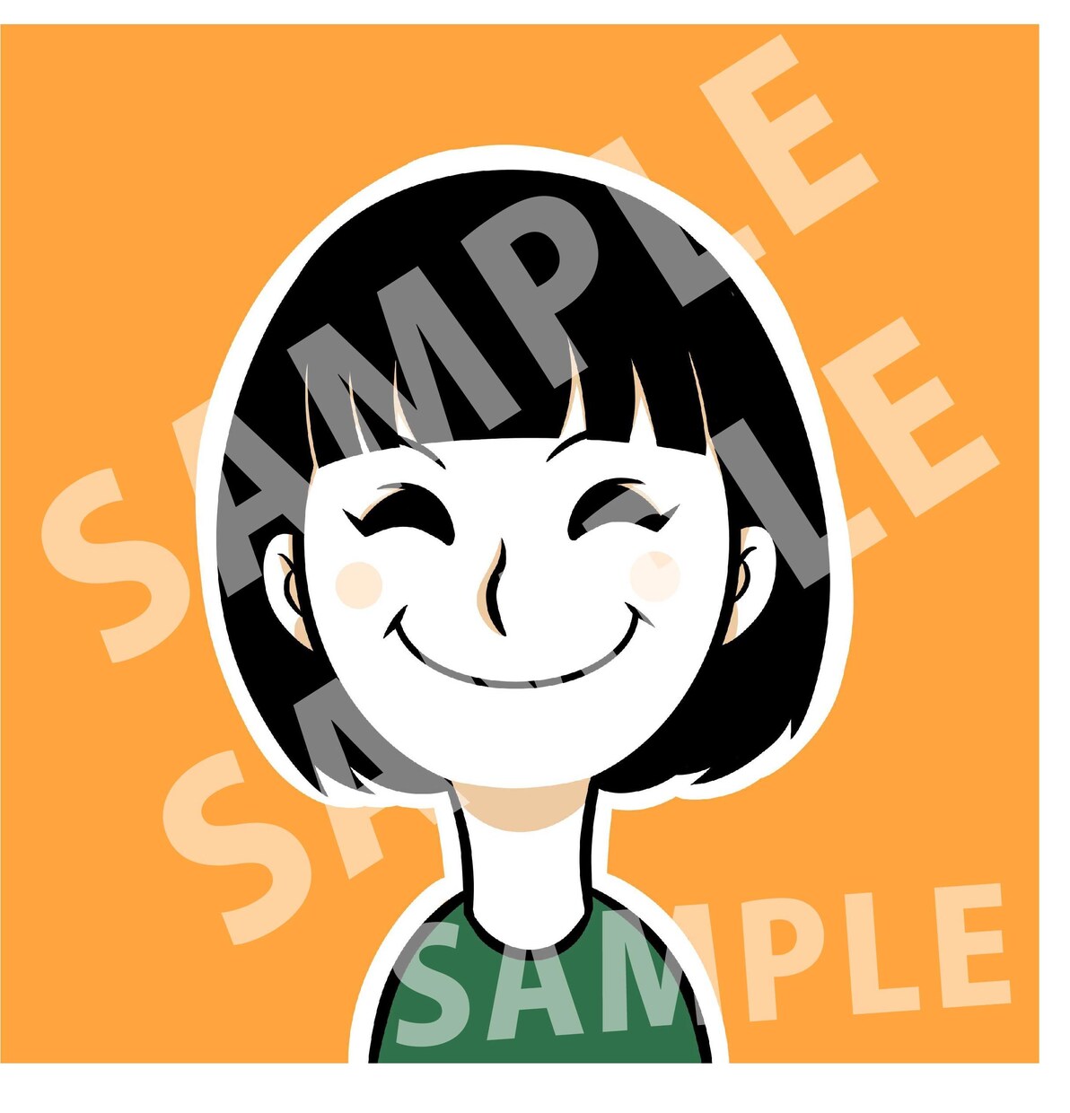 SNSアイコン専用イラスト描きます SNSやのアイコン飽きたならオンリーワンの似顔絵イラスト！ イメージ2