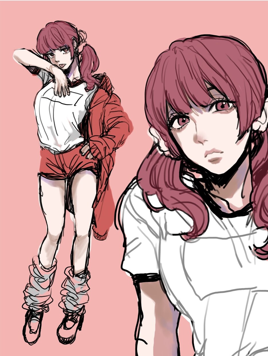 かわいい女の子キャラクター描きます まだまだ未熟者ですが、精進して参りたいと思います。 イメージ2