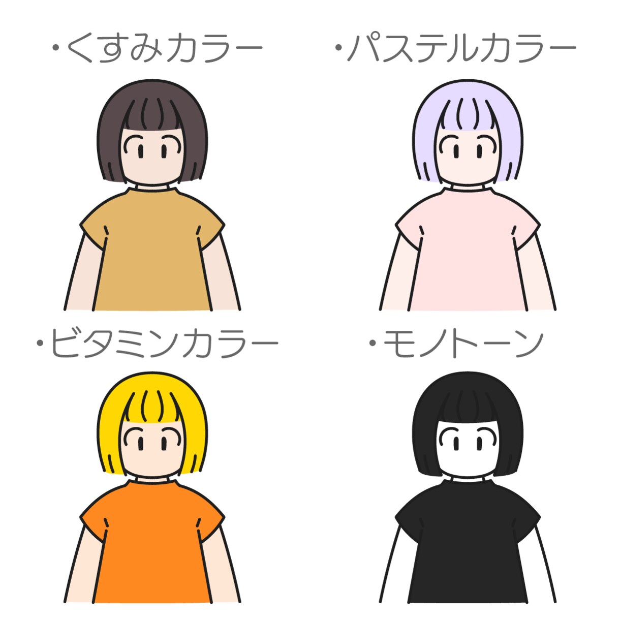 おしゃれポップでかわいいイラスト描きます ビジネス、SNS、挿絵に♡ワンポイントのオリジナルイラスト♡ イメージ6