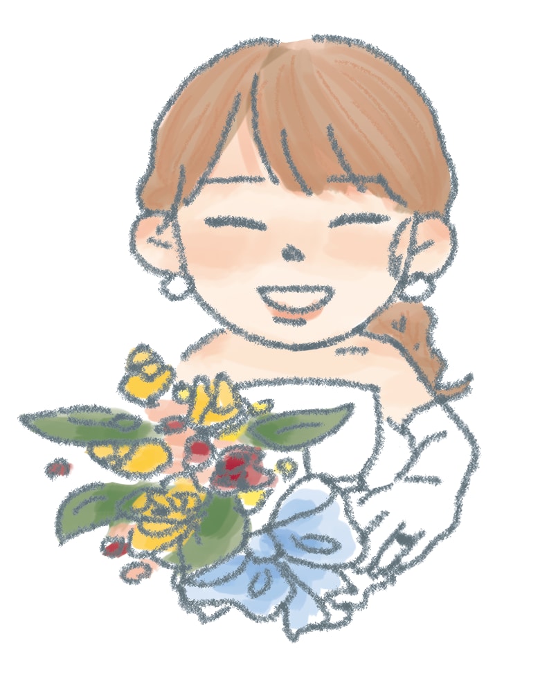 ご結婚祝いに♡かわいいイラスト作成します かわいくておしゃれなイラストを飾りませんか? イメージ5