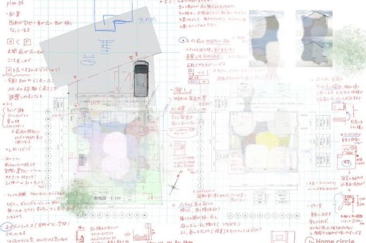 間取りの泉|最短当日｜図面一式添削します オンラインで相談、解決！赤ペンでチェックします イメージ2