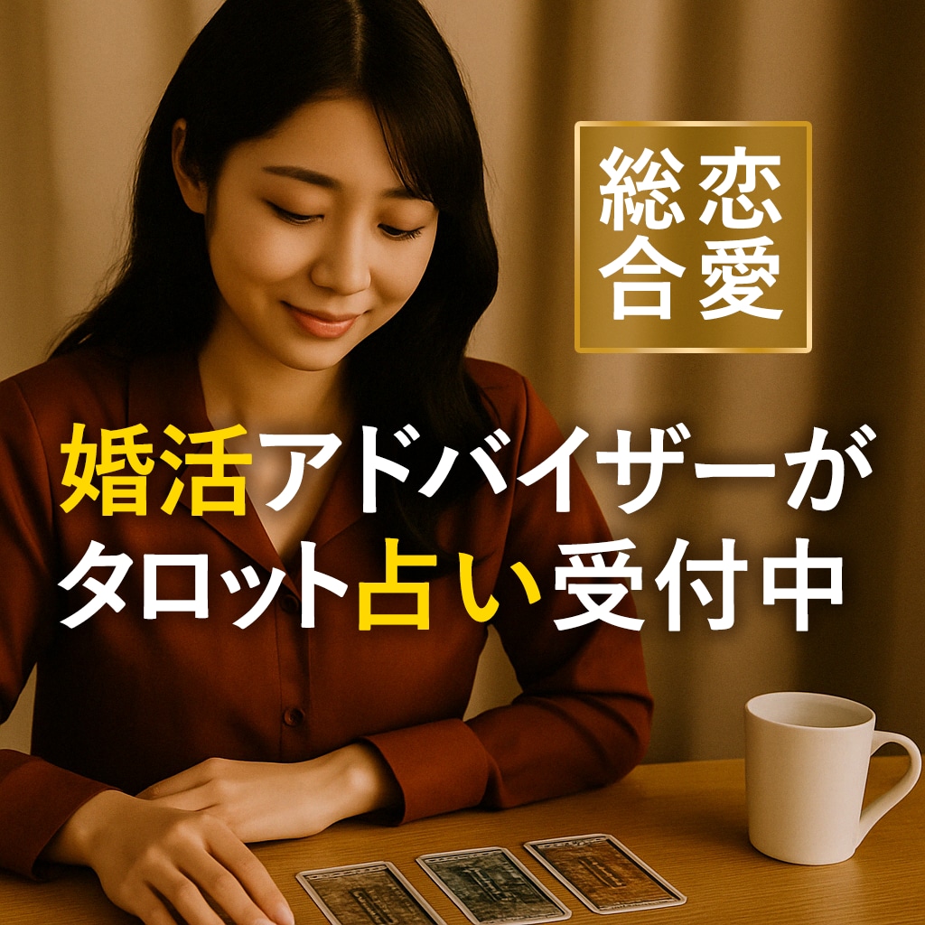 縁結びのプロがあなたの恋路を占います 現役婚活アドバイザーが開くタロット占いの店 イメージ1
