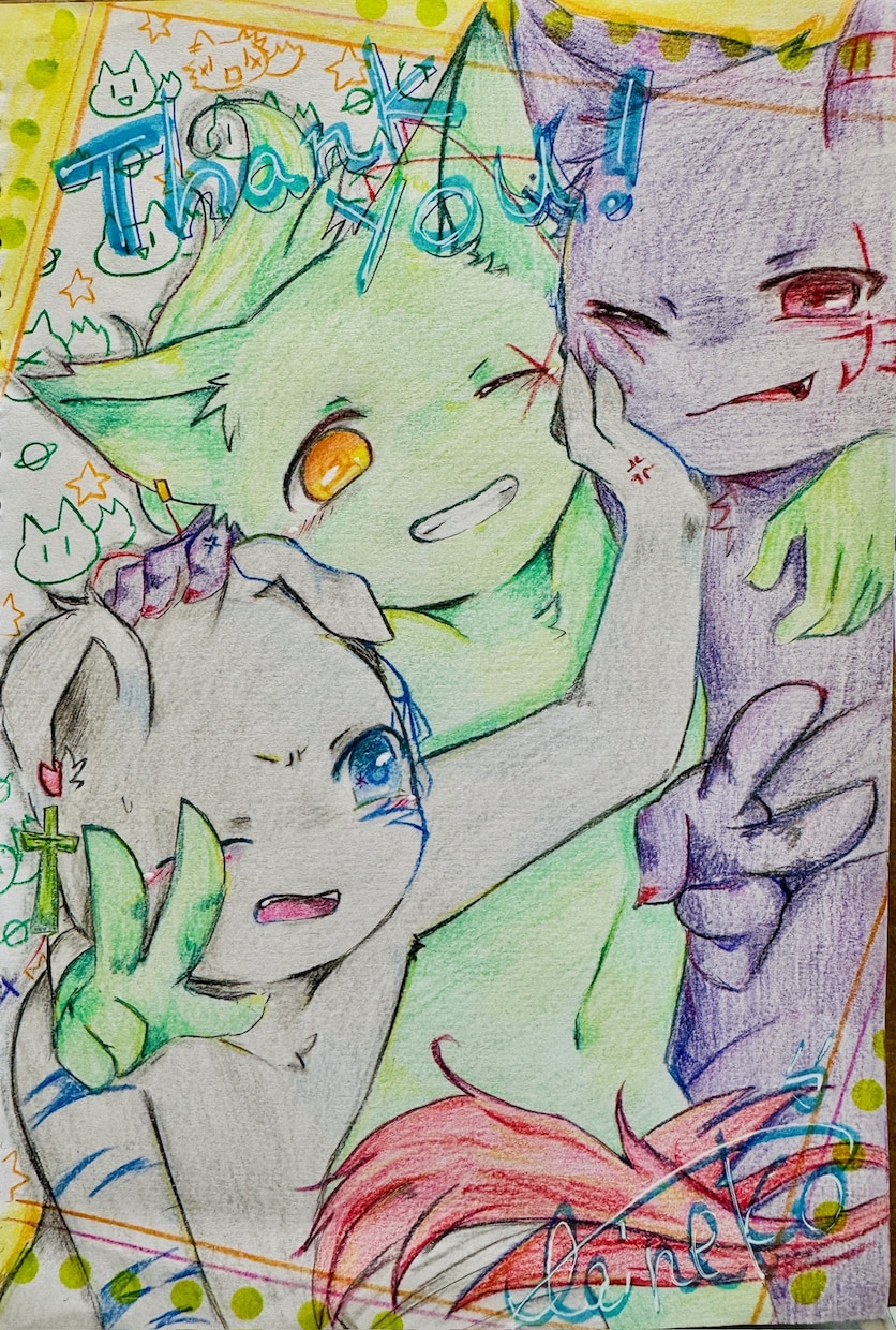 ケモノ系、人外キャラクターのアイコン描きます あなたのオリジナルキャラクターを描かせてください。 イメージ3
