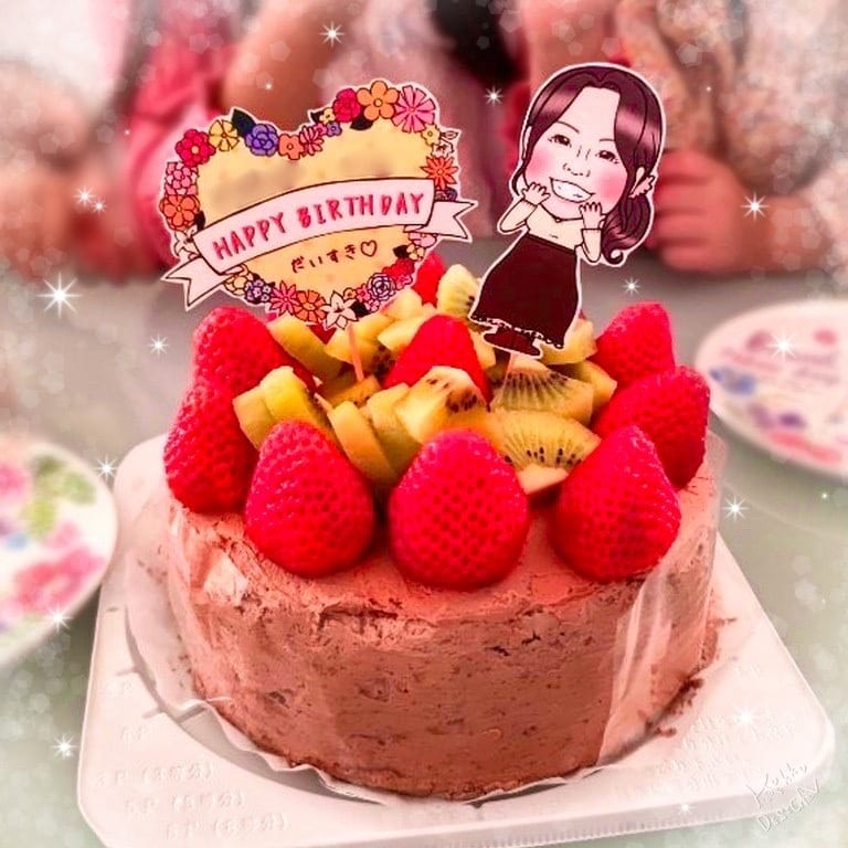 バースデーケーキを特別に変身できます 世界にひとつだけの似顔絵ケーキをお届けしませんか？ イメージ9