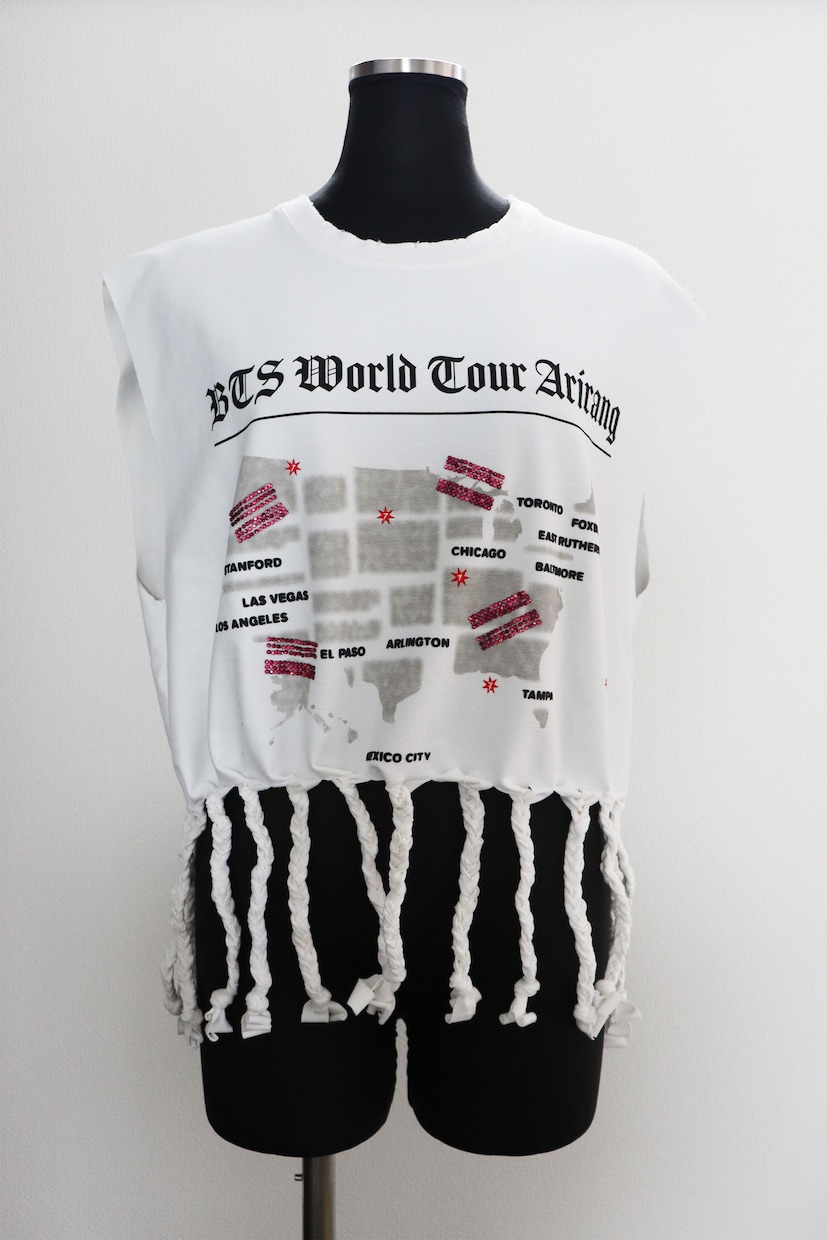 ライブ参戦服！Tシャツをオリジナルにリメイクします 推しTシャツ・ツアーTをオリジナルにリメイク・カスタムします イメージ1