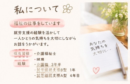 頑張りすぎたあなたの心に寄り添います 愚痴も弱音も大丈夫♪否定せずじっくりお話聞きます イメージ4