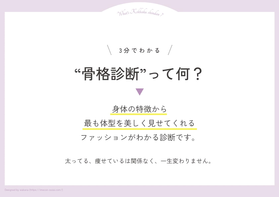 最安値♡オンライン骨格診断！資料もプレゼントします スタイルが良く見える服の特徴が分かります イメージ2