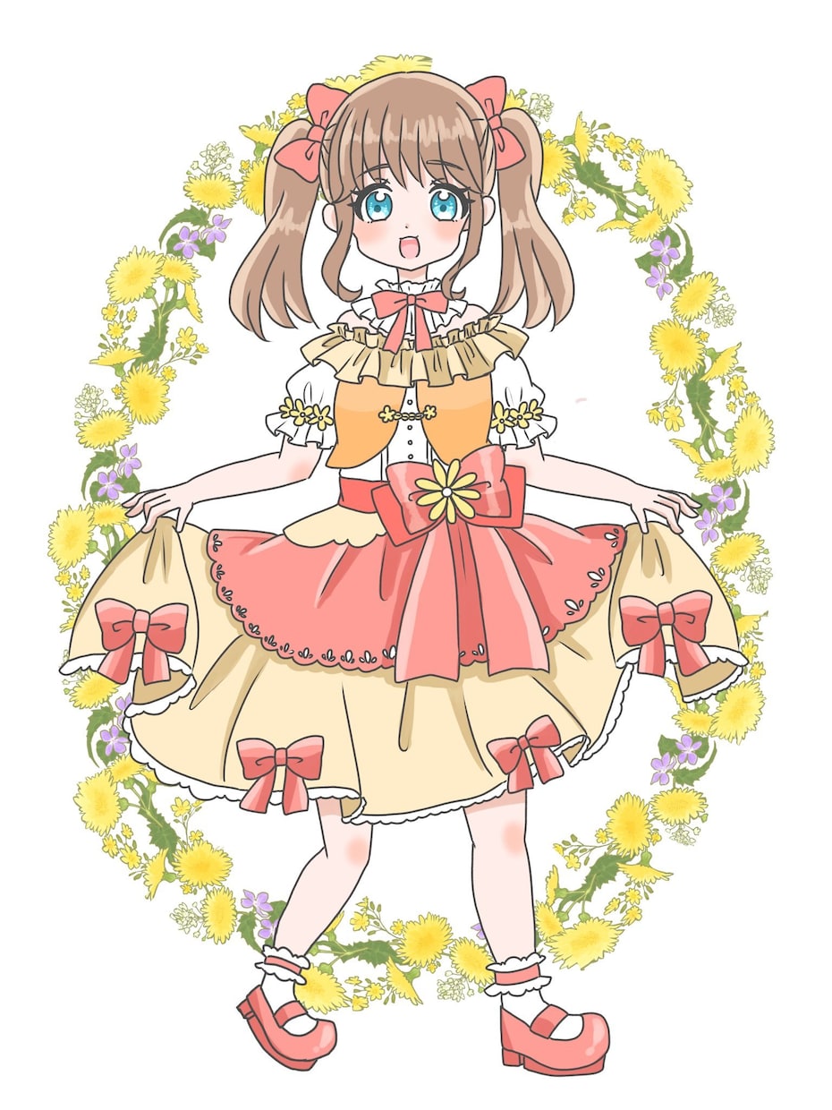 商用利用可！可愛らしいイラスト描きます 親切丁寧を心がけています。女児アニメイラストはぜひお任せあれ イメージ9