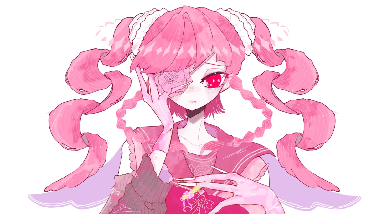 ゴスロリ♡ロリータアイコンかきます フリルでゴテゴテ可愛いをお届けします！ イメージ1