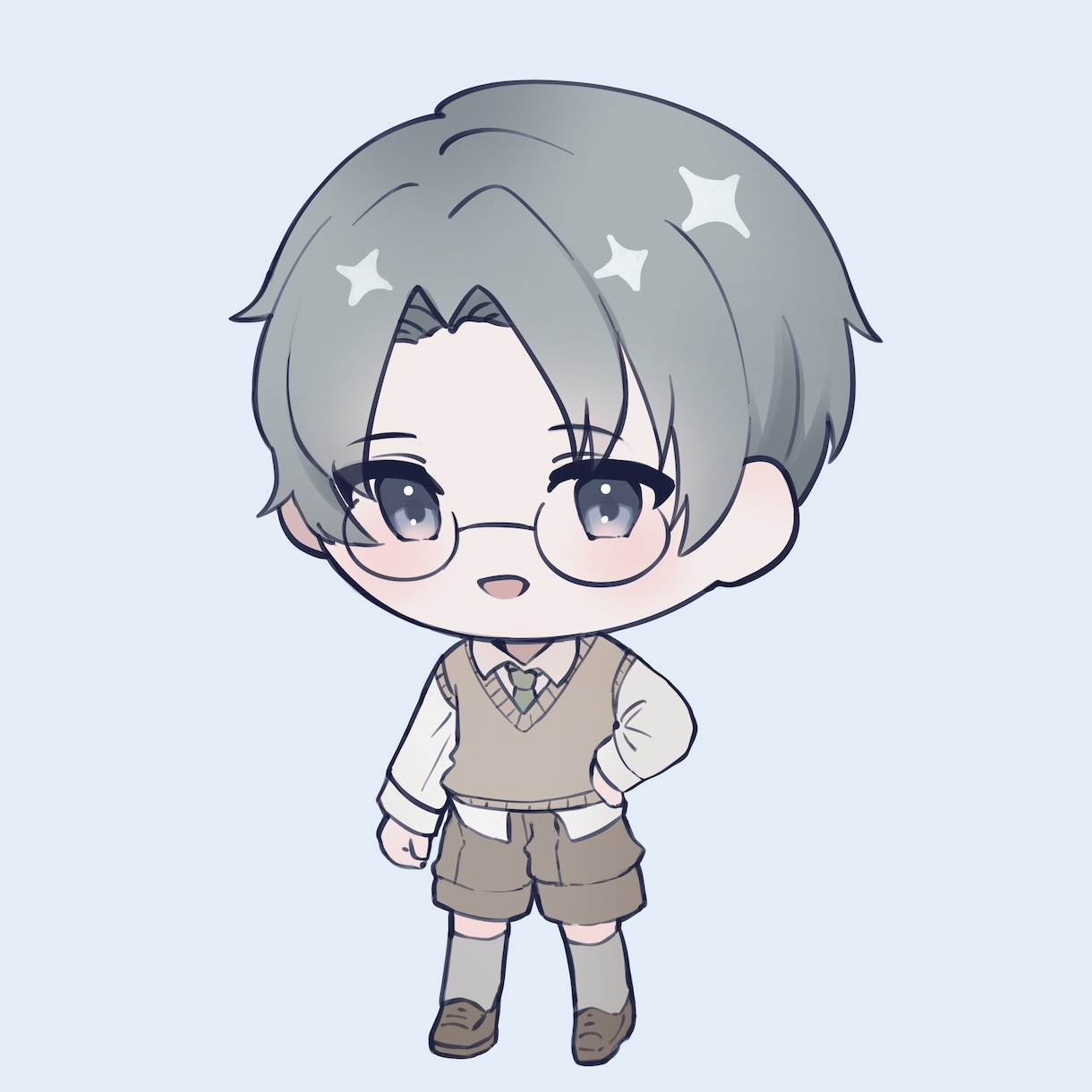 かわいいデフォルメキャラのイラスト描きます ふわふわした淡い色合いの絵を描きます！ イメージ6