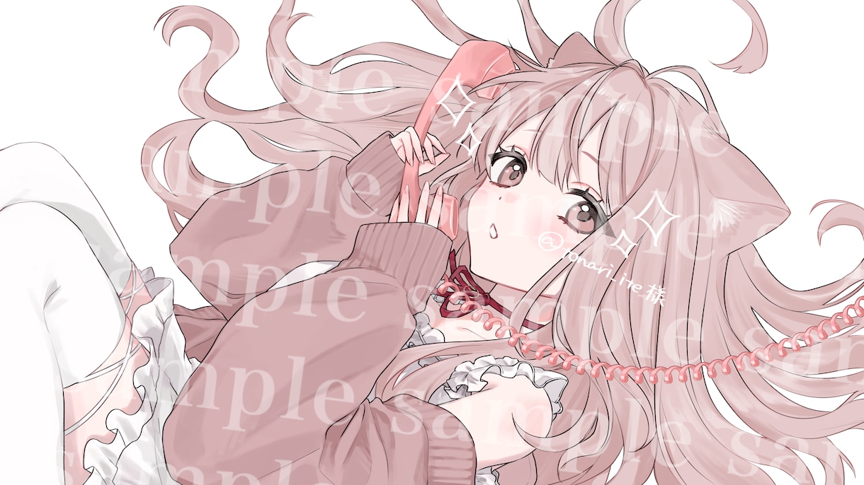 みずみずしく、柔らかい雰囲気のイラストを描きます SNSアイコン、配信用、MVサムネイルなどお任せください！ イメージ1