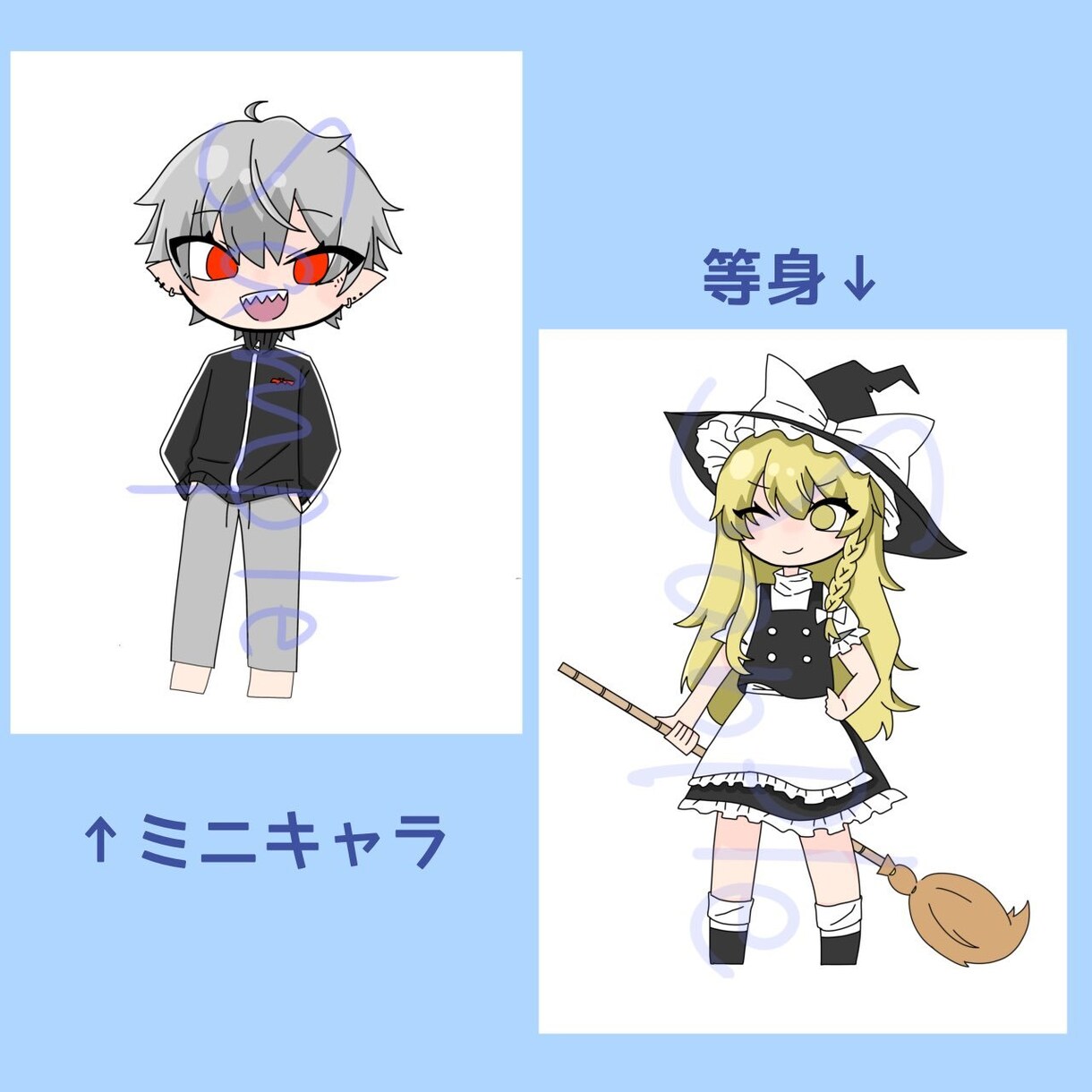 イラスト描きます 創作キャラなどでも描きます！ご利用待ってます！ イメージ1