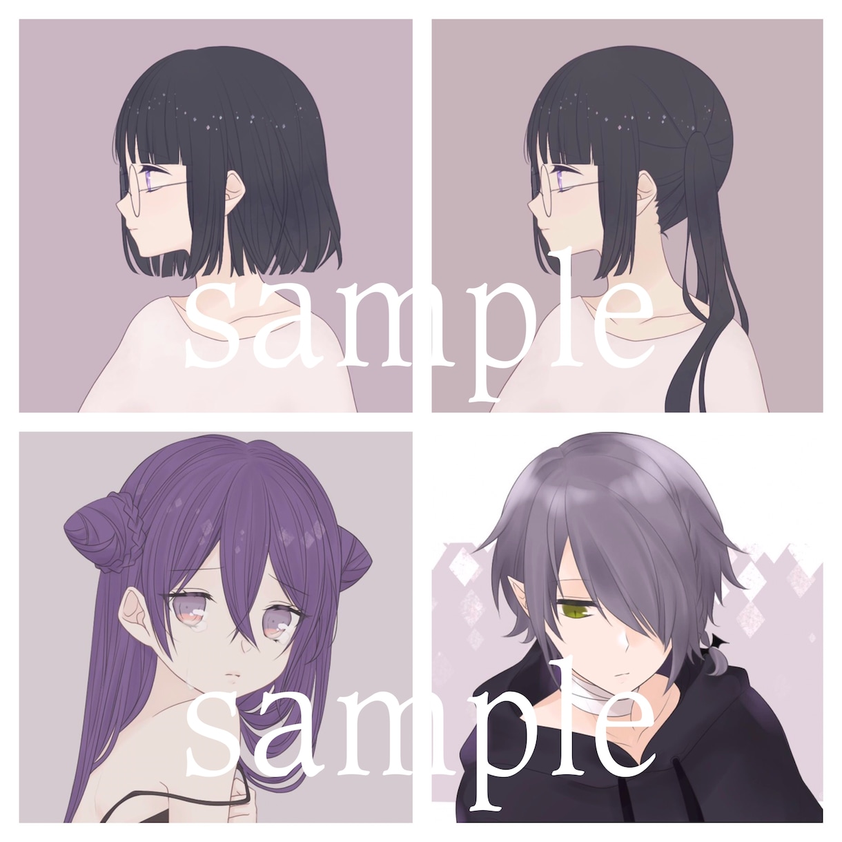 あなただけのオリジナルイラスト描きます オリジナルの少年少女メイン✿似顔絵は要相談 イメージ3