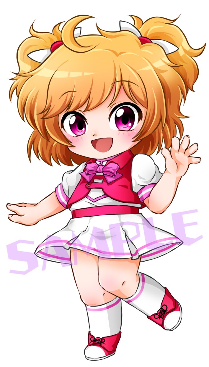 3頭身のかわいい立ち絵描きます 2頭身からパワーアップ！細かい表現ができるようになりました！ イメージ4