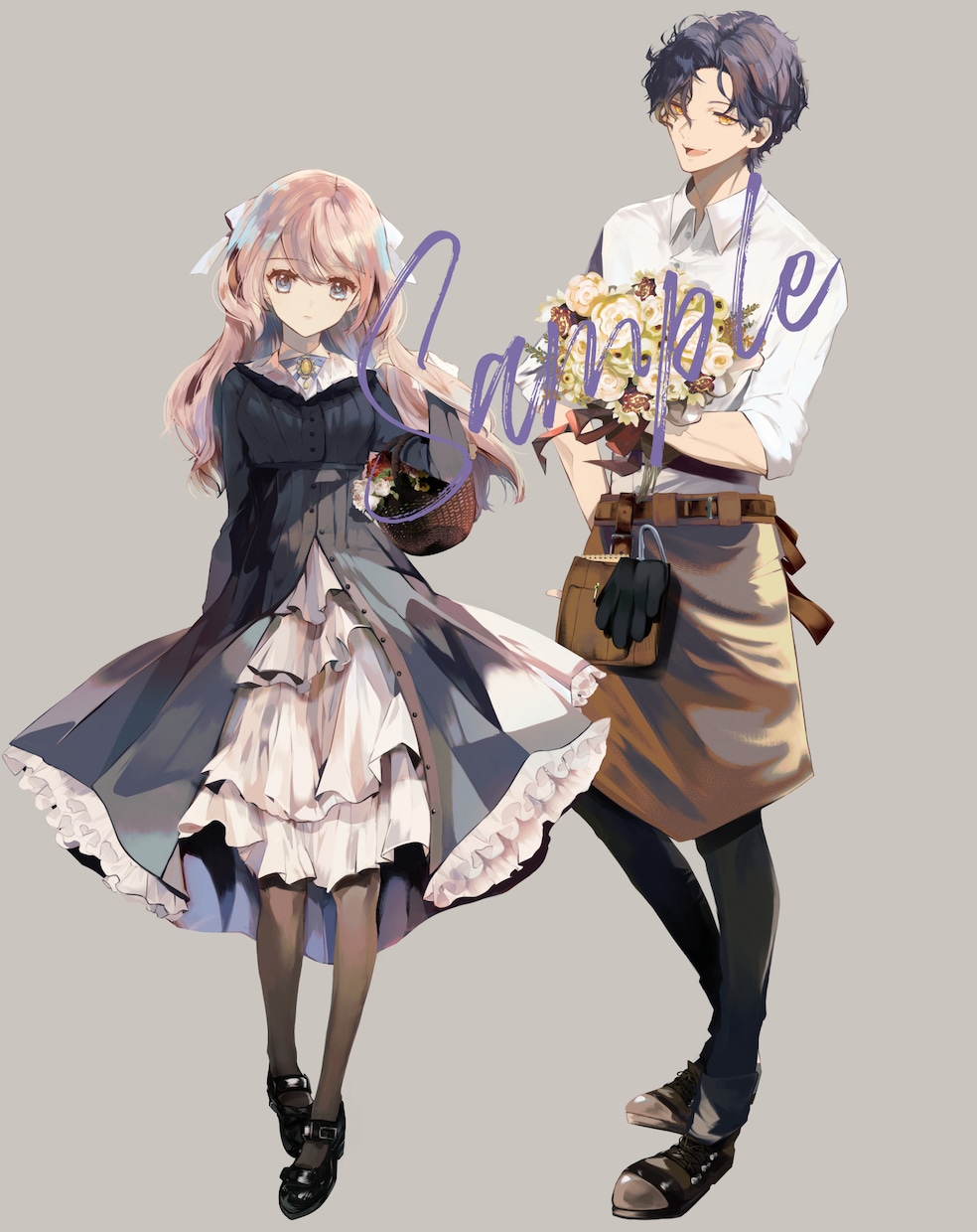 お好みのイラスト製作いたします うちの子描いてでもカップリングや創作版権好きなものをどうぞ！ イメージ2