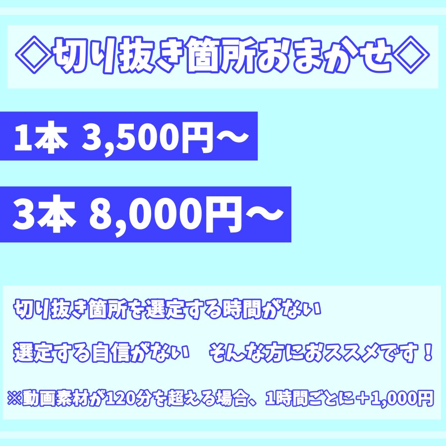 配信者・Vtuberさん向け！ショート動画作ります 視聴者目線で切り抜きます！オタクに任せて！ イメージ4