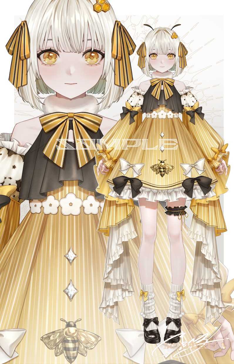 ハイクオリティのLive2Dモデルを制作いたします (キャラクターデザインからモデリングまで全対応可能！) イメージ4