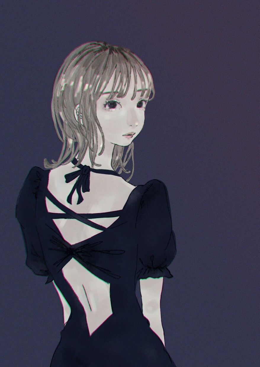 お写真からおしゃれなイラストや似顔絵描きます 《ファッション、ヘア、メイクイラスト、SNSアイコン》 イメージ3