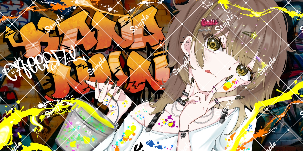 目を引く一枚絵デザインします グラフィックとイラストを駆使し、あなただけのデザインを提供！ イメージ1