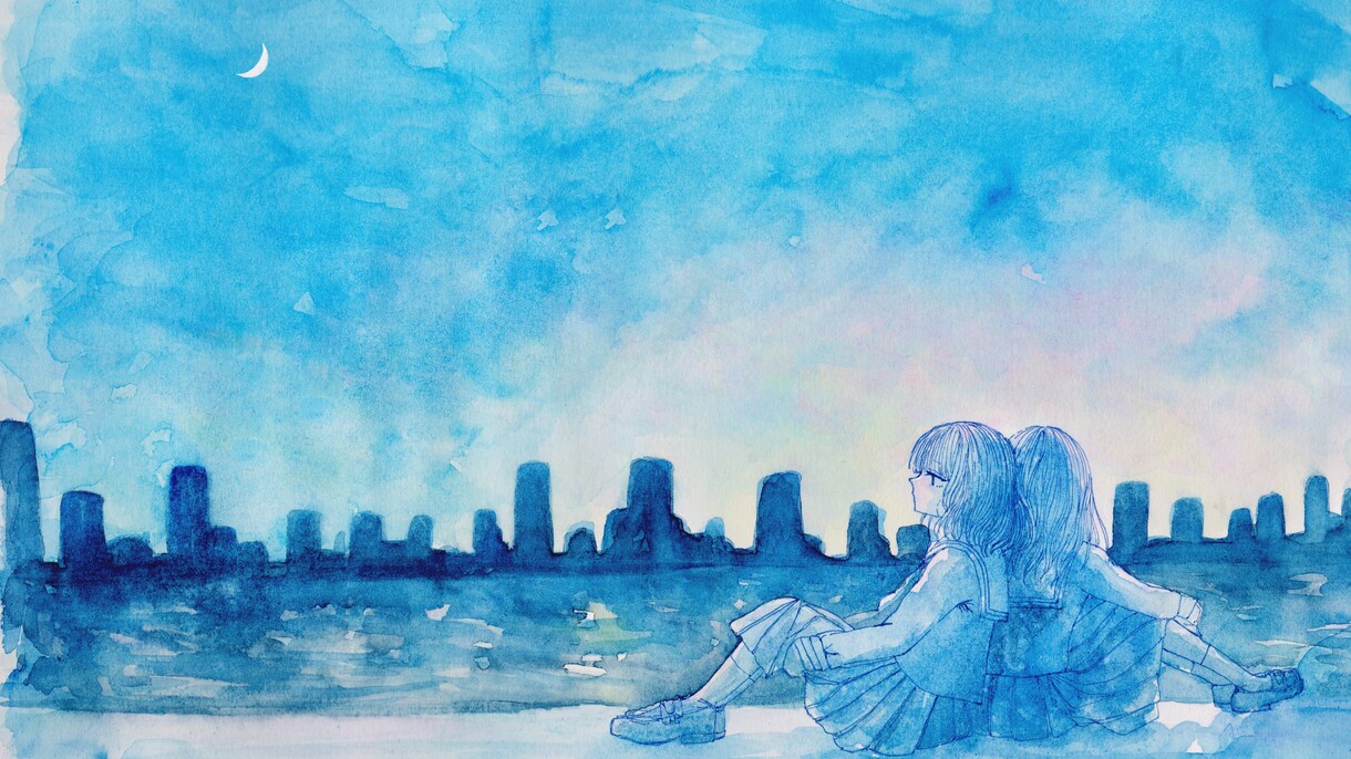透明感のある水彩イラスト制作します MV、CDジャケット、本の表紙、挿絵など イメージ3
