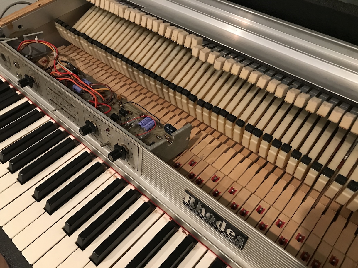 ローズピアノRhodesの調整、又は修理します ビンテージピアノの音調整、オーディオ機器含めその他修理受付 イメージ5
