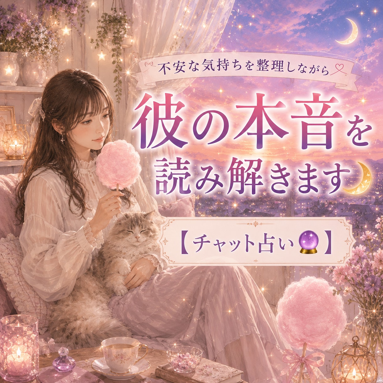 あの人の気持ちを占います あなた様に寄り添えるよう占っていきます！ イメージ1