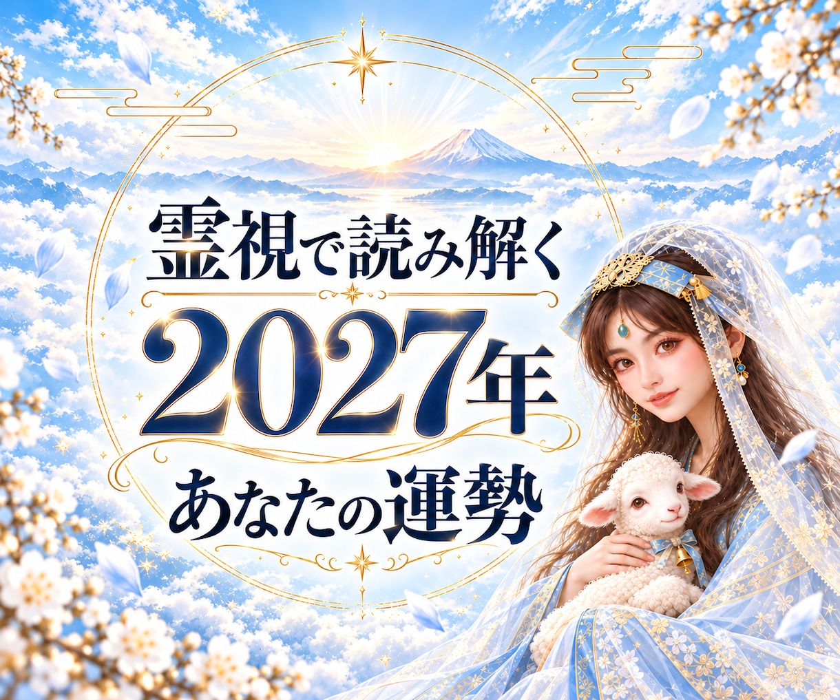 2027年の運命を読み解き、希望への道を渡します 【霊視】恋愛・人間関係・仕事・お金…1年の動きを鑑定します イメージ1