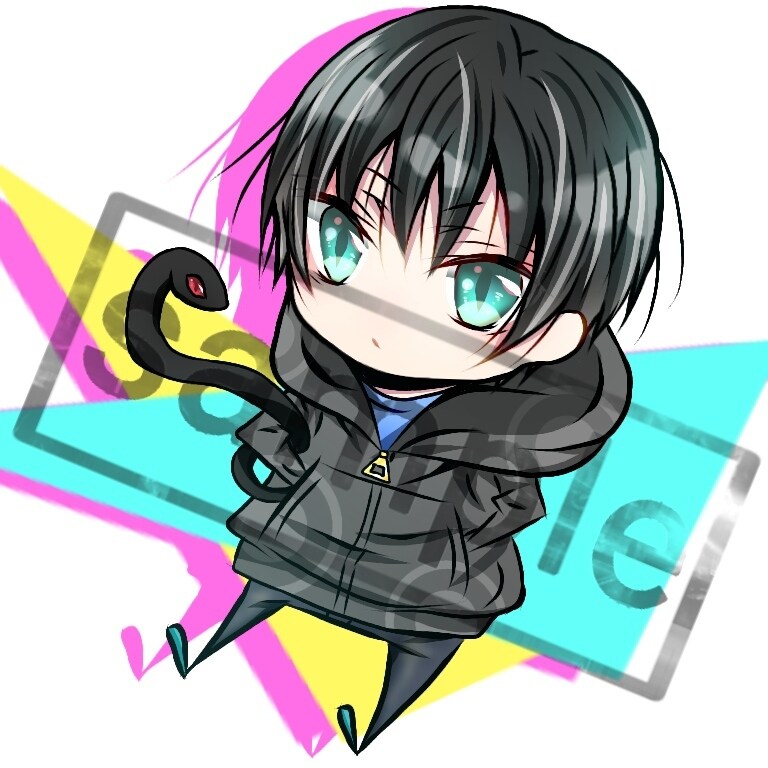 アイコン、動画用などのちびキャラ描きます かわいいあなたのキャラで色々な用途にいかがですか イメージ4