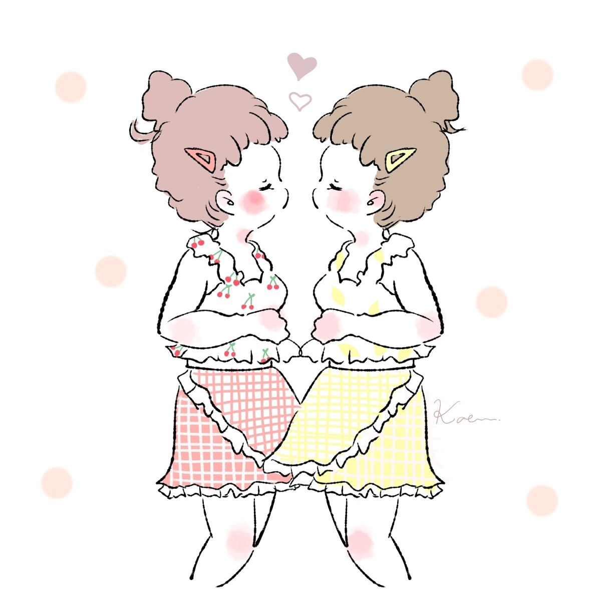 ふんわりやわらかなアイコン描きます 完全オーダー制！ゆるく、ふんわり似顔絵❁⃘*.ﾟ イメージ9