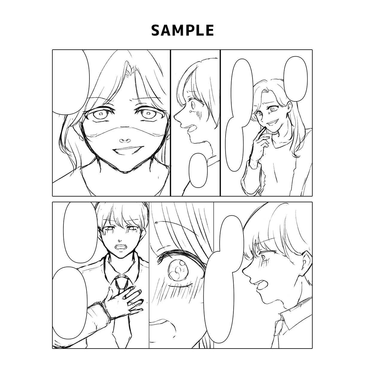 商用OK！読まれる漫画ネームを制作します ストーリーやアイデアを、漫画ネームに仕上げます イメージ4