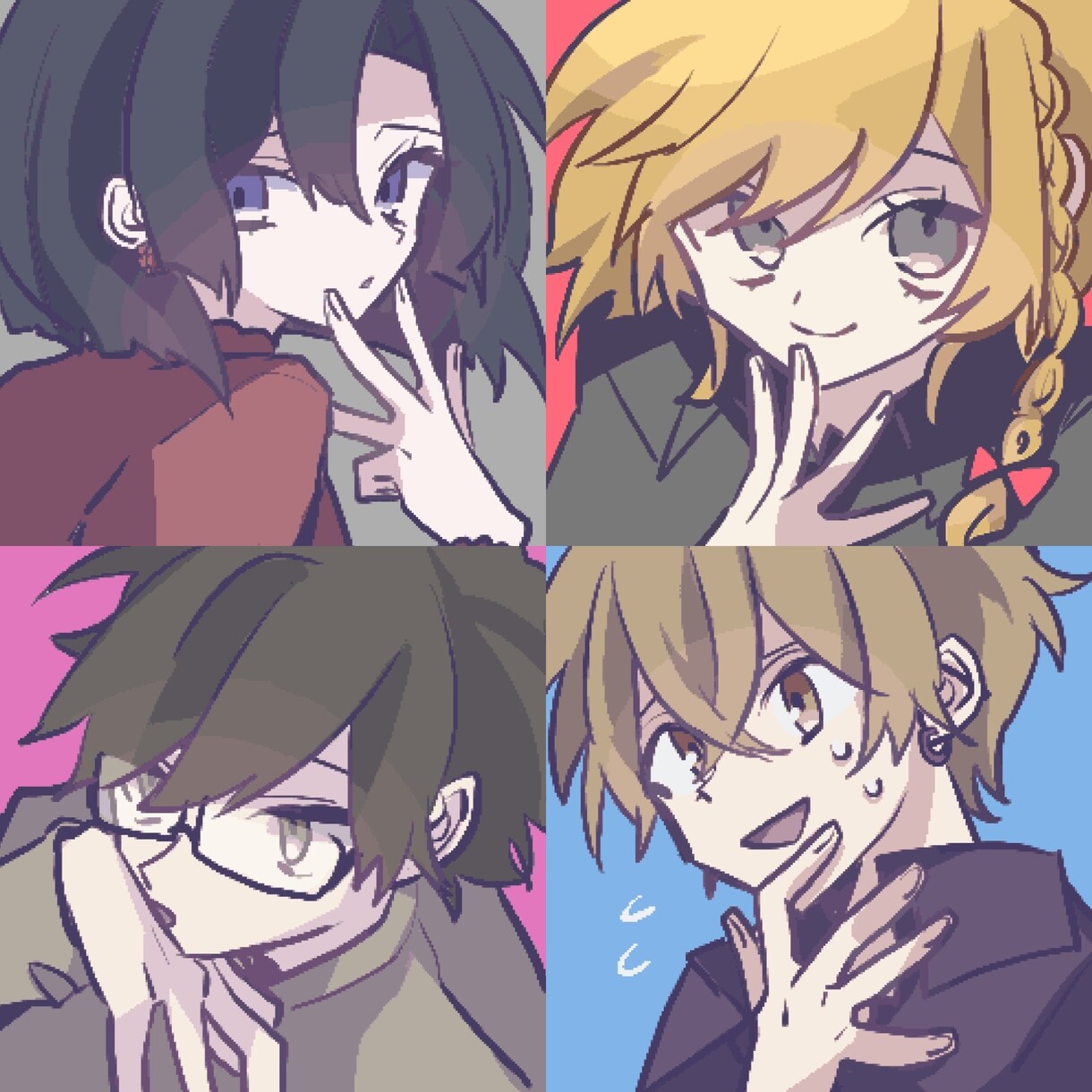 クールで可愛いイラスト描きます 可愛い系が得意です。アイコンイラスト2500円〜作成可能です イメージ2