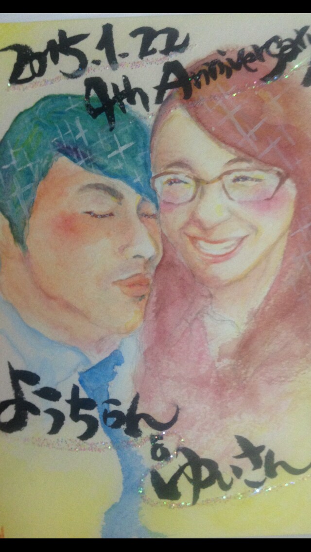 心を込めて、あたたかい水彩似顔絵お描きします とびっきりの笑顔の瞬間、残しませんか？(*´ω`*) イメージ4
