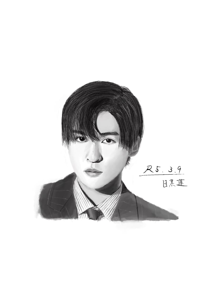 写真をもとにiPadでリアルイラストを描きます 人とは違ったオリジナルのアイコンをSNSで使おう！ イメージ3