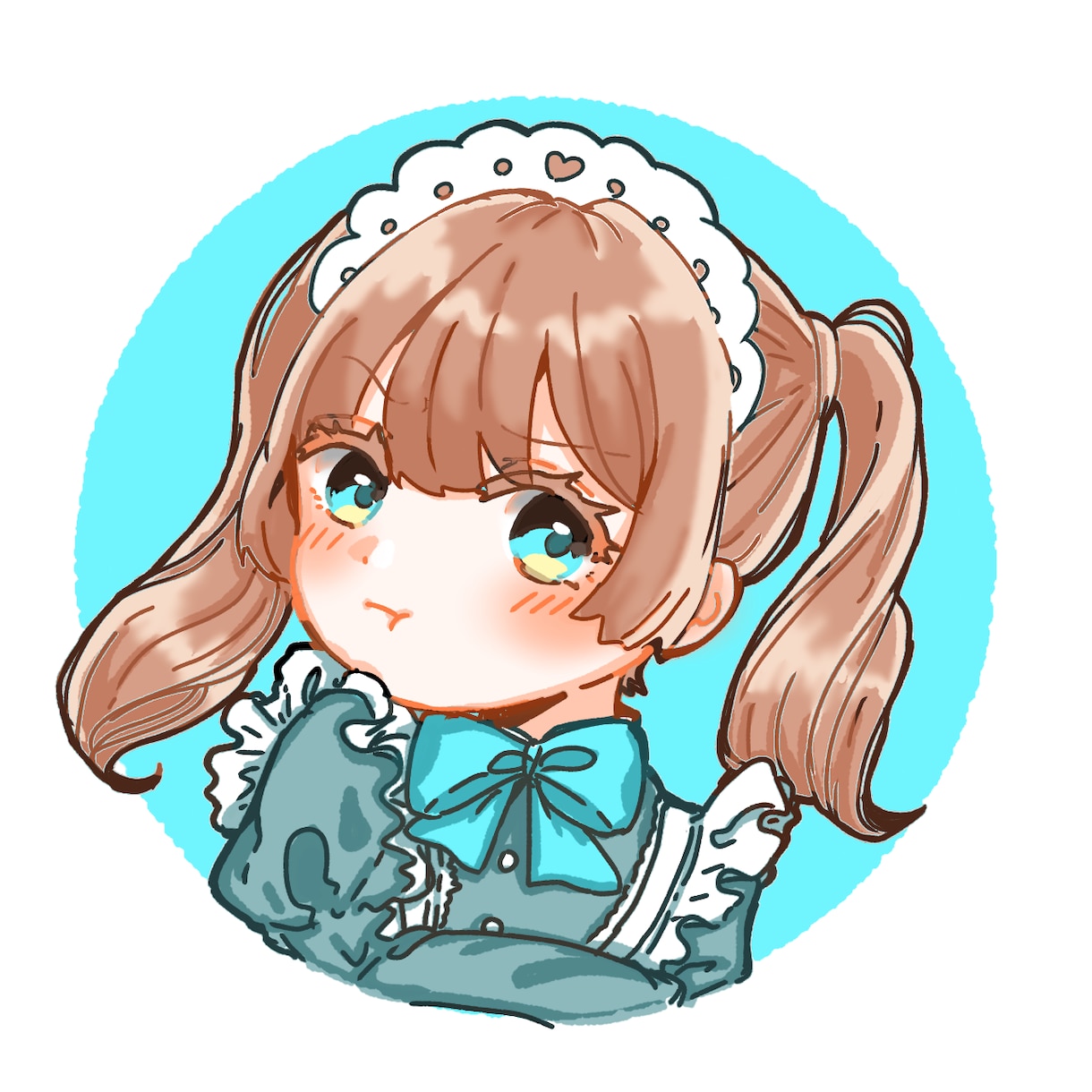 SNSアイコンイラスト描きます ふんわか可愛い女の子のイラストをお求めの方に！ イメージ4