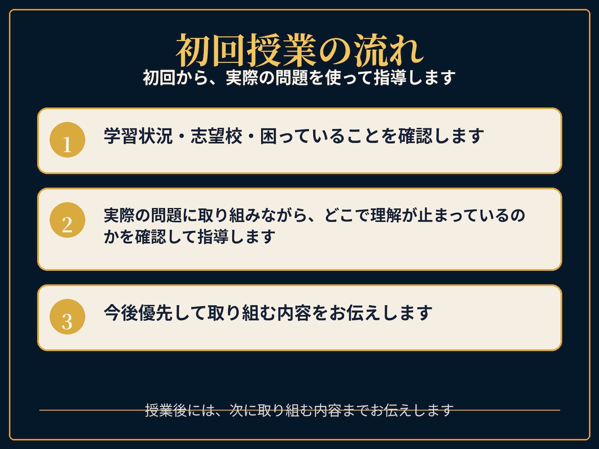 小4〜6の中学受験の算数国語を個別指導します 元小学校教諭20年以上。塾併用・弱点補強から過去問まで対応 イメージ3