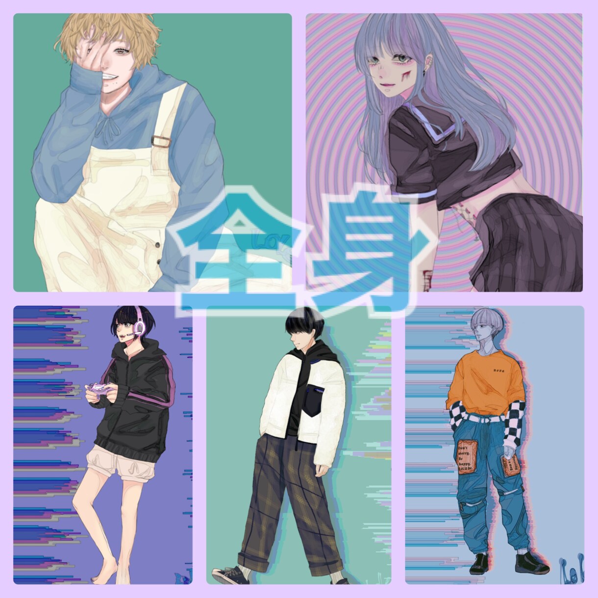 イラストオーダー受け付けております 自分だけのイラスト要りませんか_(´˘｀_)⌒)_？ イメージ3