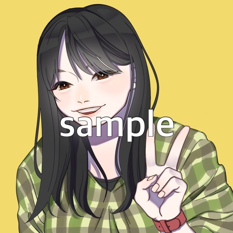 アイコン・似顔絵・イラストお描きします ★プレゼント用・観賞用・SNSのアイコンやヘッダーにも！★ イメージ3