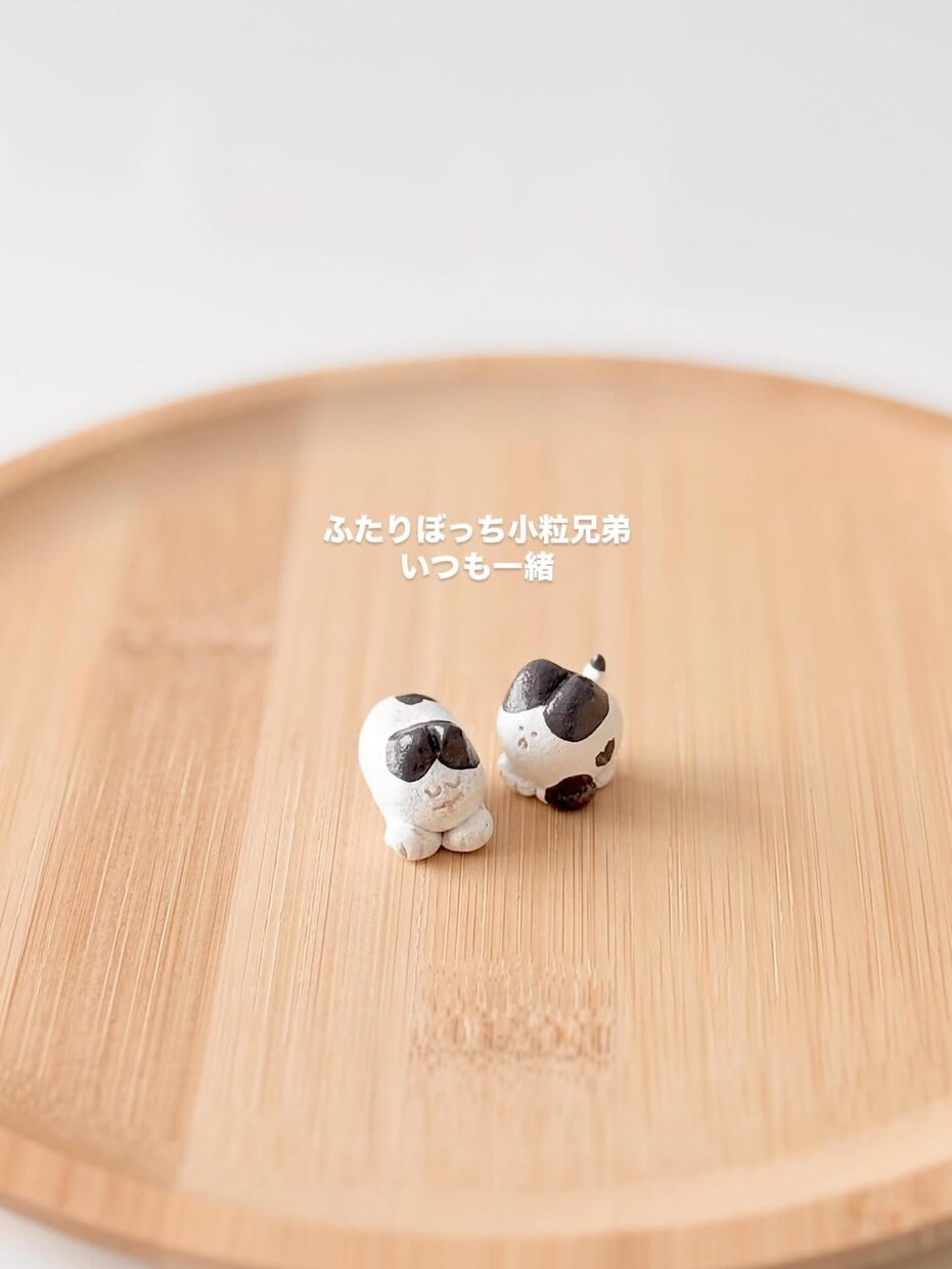 あなたの子立体にします うちのこねんど3cm程の小さな陶芸。いっしょにおでかけも◎ イメージ8