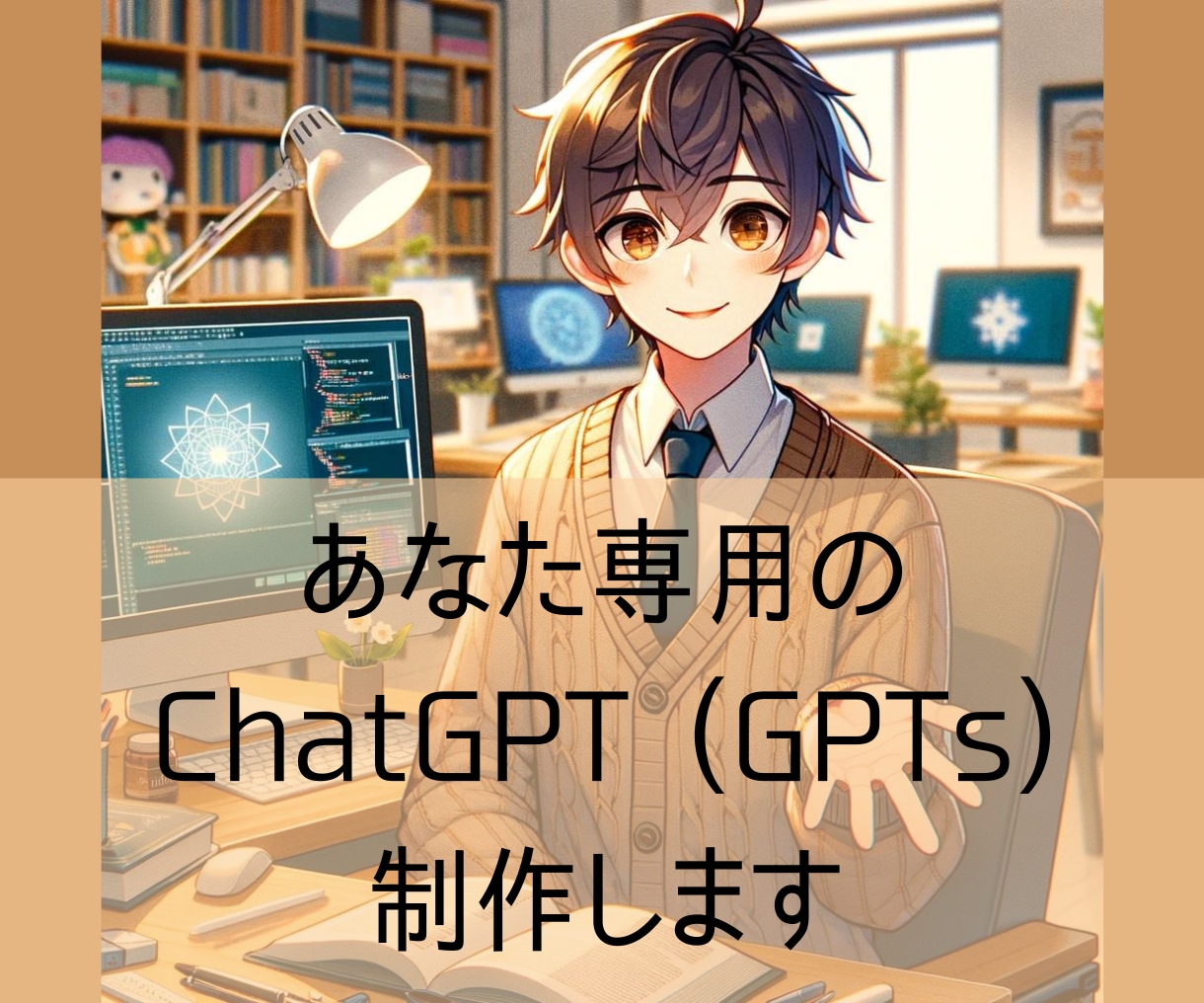 あなた専用のChatGPT(GPTs)制作します ChatGPTをあなた専用にカスタマイズしてみませんか？ イメージ1