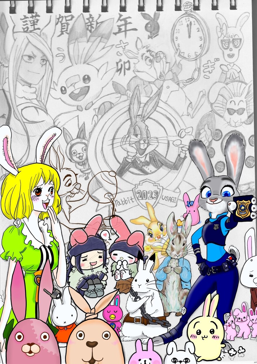 手描きのイラストをデジタルイラストにします アイコン、LINEスタンプなどに利用できます。 イメージ4