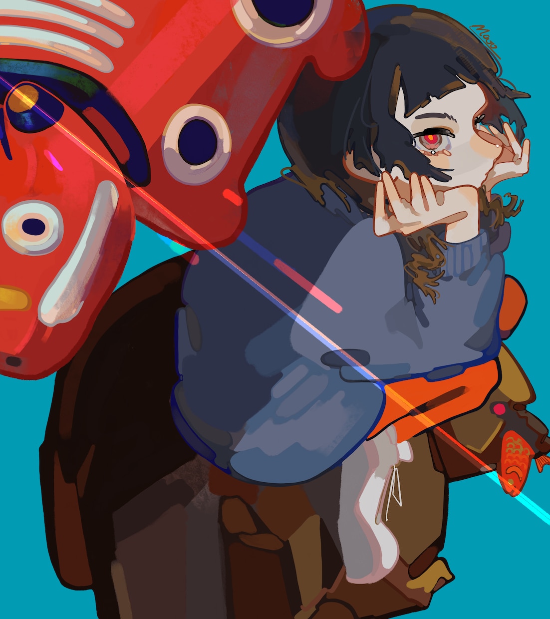 目を惹くポップな一枚絵やサムネイルなど制作します クリックされる目立つポップなイラストを依頼したい方へ✨ イメージ8